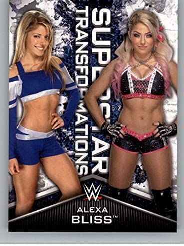 2020 Topps WWE Women's Division Superstar Transformations #ST-1 Alexa Bliss Official World Wrestling Entertainment Trading Card in Raw (NM or Better) Condition Women Wrestlers, Wwe Women's Division, Wwe Womens, Women's Wrestling, 4 Life, Wwe Superstars, Sports Cards, Pro Wrestling, Sports Memorabilia