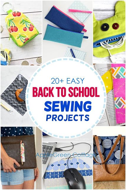 School Sewing Projects, School Clothing, Boy Sewing, Crafts Sewing Projects, Sewing Projects Free, Sewing To Sell, Sewing School, Sewing Tutorials Free, Beginner Sewing Projects Easy