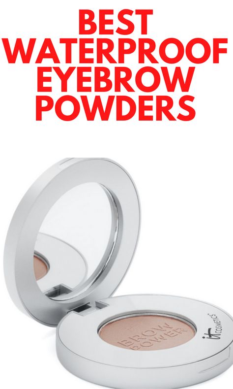 Best Waterproof Eyebrow Powders - Looking for some great waterproof makeup options? Here are some great eyebrow powder options. Brow Powder Tutorial, Blonde Eyebrow Makeup, Best Eyebrow Products Drugstore, Waterproof Eyebrow Makeup, Korean Eyebrows, Best Eyebrow Pencils, Eyebrow Makeup Products, Blonde Eyebrows, Eyebrow Powder