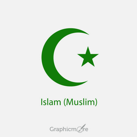 Couture, Symbol Of Islam, Muslim Sign, Islamic Symbols, M Symbol, Symbols Of Islam, Islam Symbol, Muslim Religion, Star Symbol