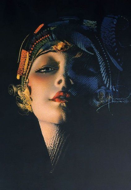 Rolf Armstrong (1890 – 1960) | AMERICAN GALLERY - 20th Century Pin Up Art, Animal Tattoos, Rolf Armstrong, Urban Threads, Art Video, Dream Girl, Animated Drawings, Celebrity Art, Illustration Character Design