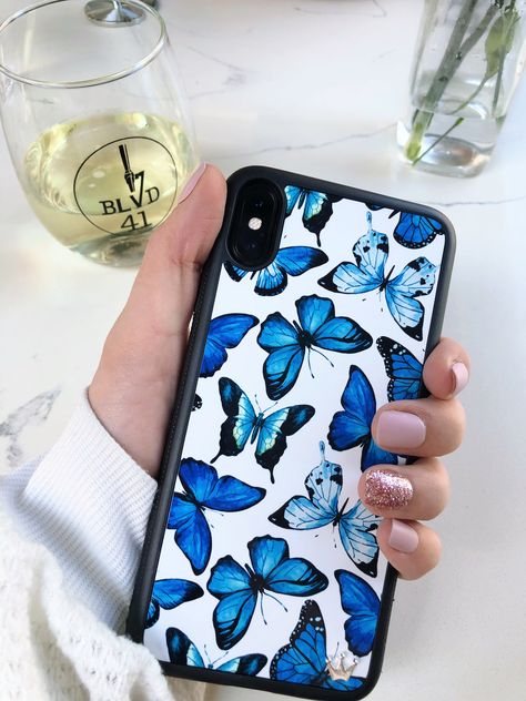 Iphone Xs Cases Aesthetic, Iphone Xs Case Cute, Iphone Xs Max Case Aesthetic, Iphone Xs Aesthetic, Funda Aesthetic, Accessories Butterfly, Tumblr Phone Case, Wildflower Phone Cases, Luxury Iphone Cases