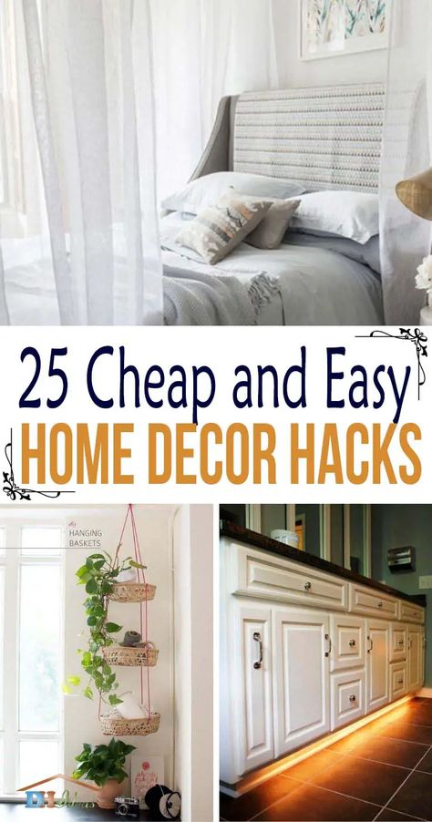 Cheap And Easy Home Improvements, Room On A Budget, Inexpensive Decor, Cheap Diy Home Decor, Homemade Home Decor, Cheap Living Rooms, Decor Hacks, Diy Apartment Decor, Inexpensive Home Decor