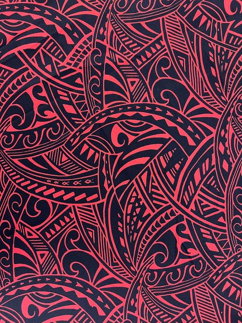 60 Inch Wide Swirl Polynesian Tapa Tribal Design Hawaiian Original Fabric Sold by the Yard 100% Cotton Wrinkle Resistant - Etsy Pakistan Hawaiian Fabric Prints, Colorful Fabric Patterns, Polynesian Patterns, Polynesian Tattoos Women, Graffiti Pattern, Hawaiian Fabric, Adobe Illustrator Graphic Design, Maori Designs, Graphic Art Prints