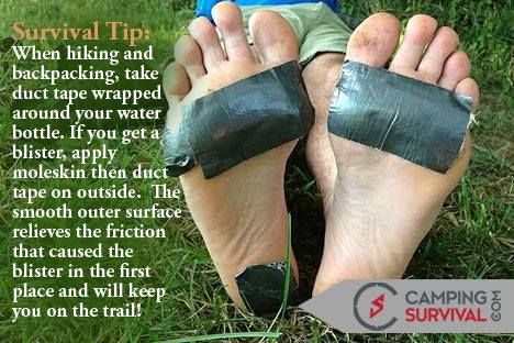 Hiking Tips, Camping Survival, Supraviețuire Camping, Camping Accesorios, Prevent Blisters, Survival Life, Wilderness Survival, Camping Backpack, Outdoor Survival