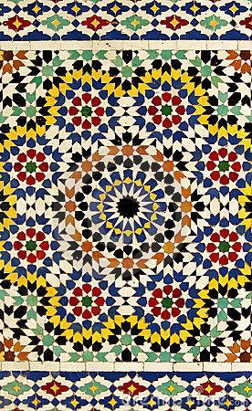 Traditional Moroccan tile pattern by Ragne Kabanova, via Dreamstime Morocco Art Moroccan Design, Moroccan Design Pattern, Arabian Pattern, Morocco Pattern, Moroccan Tile Pattern, Morocco Art, Moroccan Tiles Pattern, Moroccan Print, Moroccan Patterns