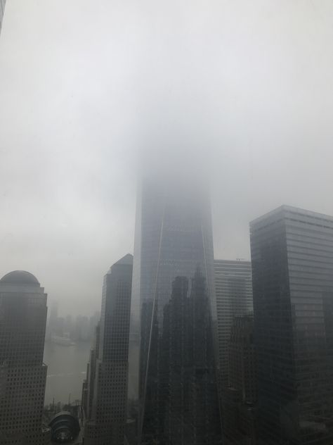 freedom tower, cloudy day, clouds, NYC, big apple, aesthetic, gloomy, spring Gloomy Nyc Aesthetic, Gloomy Scenery, Big City Aesthetic, Fog Aesthetic, Apple Aesthetic, Nyc Office, Rain Aesthetic, Freedom Tower, Cute Goth