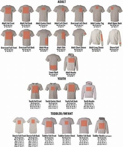 Htv sizing guide and design placement for t shirts – Artofit Sleeve Size For Vinyl, Hoodie Placement For Vinyl, Logo Sizing On Shirts, Logo Sizes For Shirts Cricut, Left Chest Decal Size Chart, Onesie Decal Size Chart, Htv Sizing For Shirts Pocket, Vinyl Tshirt Sizing Chart, Tshirt Iron On Placement Guide