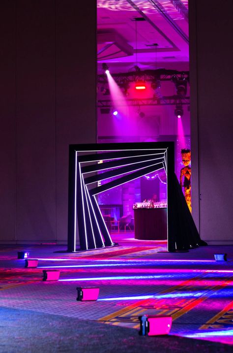 Upcycling, Futuristic Theme Event, Galaxy Event Decor, Modern Stage Design Event, Futuristic Event Theme, Galaxy Theme Decoration, Space Event Theme, Futuristic Party Theme Decor, Futuristic Party Decor