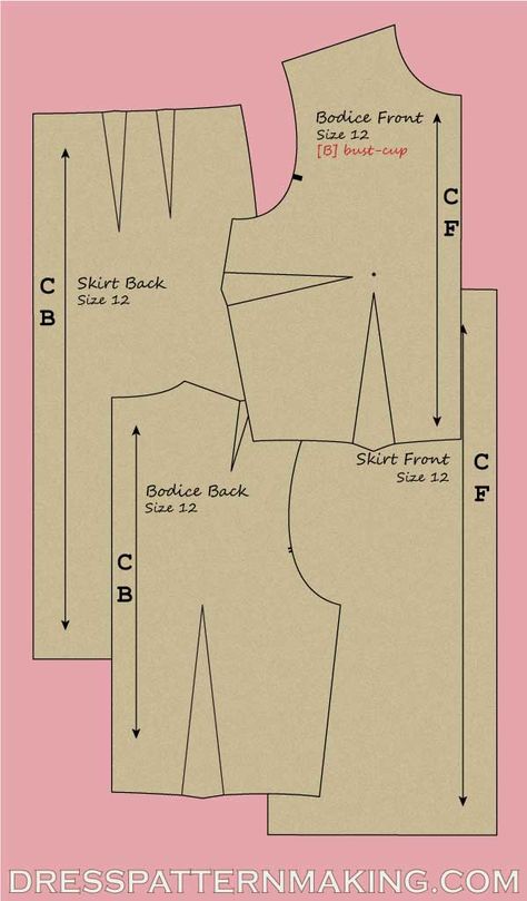 Molde, Couture, Basic Bodice Block Pattern Drafting, Dress Block Pattern, Pattern Drafting Tutorials For Beginners, Sloper Pattern, Pattern Drafting Bodice, Pattern Making Tutorial, Pattern Drafting Tutorials