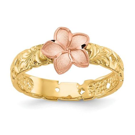 Baby Gold Rings, Baby Ring, Baby Rings, Gold Flower Ring, Jewelry Accessories Ideas, Jewelry Lookbook, Gold Band Ring, Childrens Jewelry, Girly Jewelry