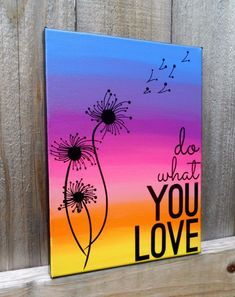 DIY Canvas Painting Ideas - Quote Canvas Art - Cool and Easy Wall Art Ideas You Can Make On A Budget #painting #diyart #diygifts Art Ideas For Teens, Tree Painting Canvas, Canvas Art Quotes, Art Projects For Teens, Art Projects For Adults, Simple Wall Art, Easy Canvas Art, Canvas Painting Tutorials, Easy Canvas Painting