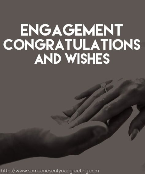 Say congratulations to a newly engaged couple with these wishes and messages #engagement #engaged #wishes #congratulations Congratulations On Engagement Quotes, Congratulation On Engagement, How To Congratulate An Engagement, Engagement Sentiments For Cards, Congratulations Wishes For Engagement, Wedding Congrats Quotes, Congrats On Engagement Quotes, Congratulations On Your Engagement Quote, Engagement Party Quotes