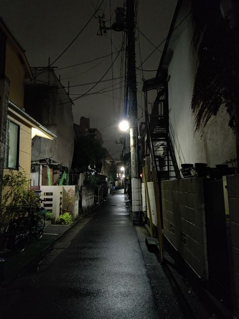 Rainy Japanese Street, Japanese Street Background, Japanese Streets Night, Japanese Street At Night, Aesthetic Pictures Street, Dark City Aesthetic Japan, Japan Street Aesthetic Night, Dark Streets Aesthetic, Aesthetic Street Background