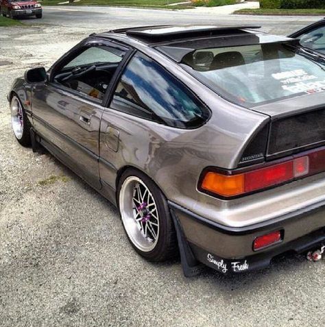 Honda Crx Si, Crx Honda, Crx Si, Civic Ef, Honda Crx, Automotive Art, Vroom Vroom, Jdm Cars