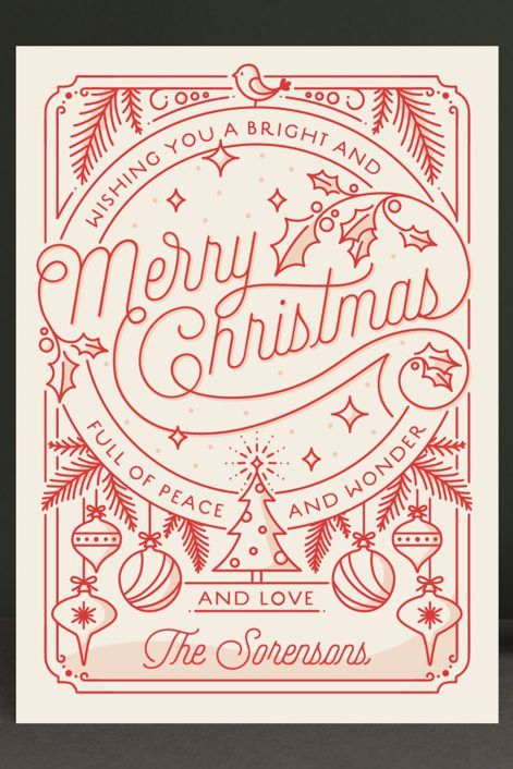 Merry Christmas Poster Design Ideas, Christmas Tree Design Illustration, Graphic Design Christmas Card, Merry Christmas Design Graphic, Christmas Poster Design Graphics, Christmas Graphic Design Illustration, Merry Christmas Graphic Design, Merry Christmas Poster Design, Winter Typography