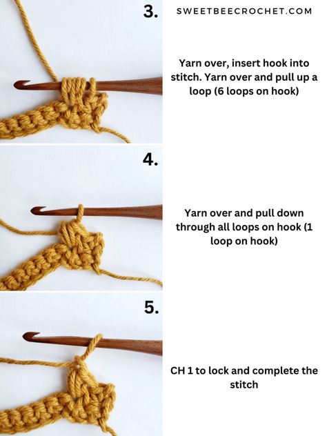 Bean Stitch Crochet Tutorial, Coffee Bean Stitch Crochet, Mini Bean Crochet Stitch, Crochet Mini Bean Stitch, Bean Stitch Crochet Blanket, Bean Crochet Stitch, Mini Bean Stitch Crochet, Crochet Bean Stitch, Bean Stitch Crochet