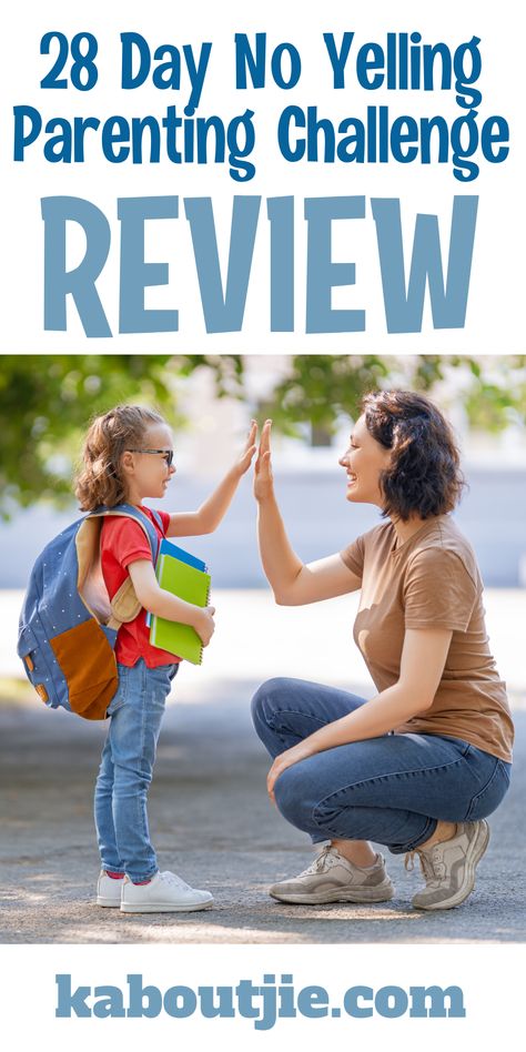 Read my review of the 28-Day No Yelling Parenting Challenge by Marko Juhant. Transform your parenting and build stronger connections. #ReviewedByKaboutjie #ParentingChallenge #NoYellingChallenge #PositiveParenting Parenting Without Yelling, No Yelling Challenge, No Yelling Parenting, 28 Day No Yelling Challenge, No Yelling Parenting Challenge, Parenting Challenge, Family Wellness, Homeschool Education, Parenting Techniques