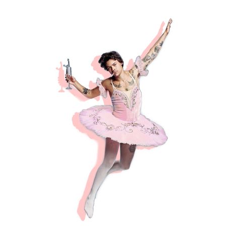 Y2k Photo Wall, Harry Styles Ballerina, Harry Styles Dress, Harry Styles Snl, Harry Styles Icons, Ballerina Outfit, Saturday Night Fever, One Direction Harry Styles, Harry Styles Wallpaper