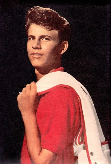 BOBBY RYDELL 18 years old with hits "Volare" & "Sway" under his belt, & in 1961 an upcoming 2nd Australian tour. Tour included Brenda Lee, Duane Eddy & Chubby Checker.  from TEENAGER'S WEEKLY colour pin-up (Australian Women's Weekly insert)  Jan 25 1961 (please follow minkshmink on pinterest) Cartooning People, Bobby Vee, Bobby Rydell, Duane Eddy, Old Guitar, 60's Music, Brenda Lee, Rock And, Classic Rock And Roll