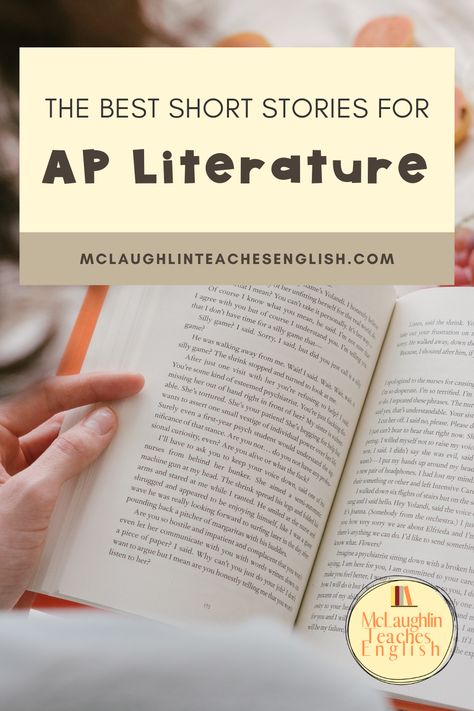 Looking for a list of short stories that your AP Lit students will love? Here is a list of 20 short short stories perfect for AP Literature Ap Literature And Composition, Teaching Short Stories, Flash Fiction Stories, Ap Lang, Very Short Stories, Six Word Story, Literary Terms, Ap Literature, Ap English