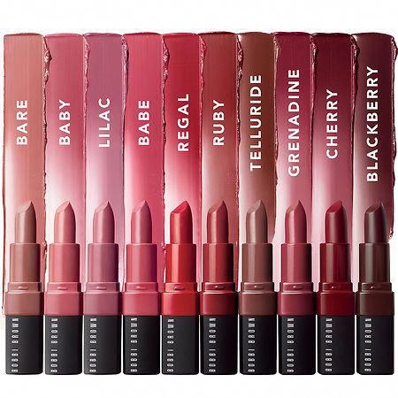 Telluride, Ruby or Regal Crushed Lip Color - Bobbi Brown #grandesnombres Bobbi Brown Crushed Lip Color, Spring Lipstick, Bobbi Brown Lipstick, Light Pink Lip Gloss, Lipstick For Fair Skin, Lipstick Kit, Brown Lipstick, Lipstick Art, How To Apply Lipstick