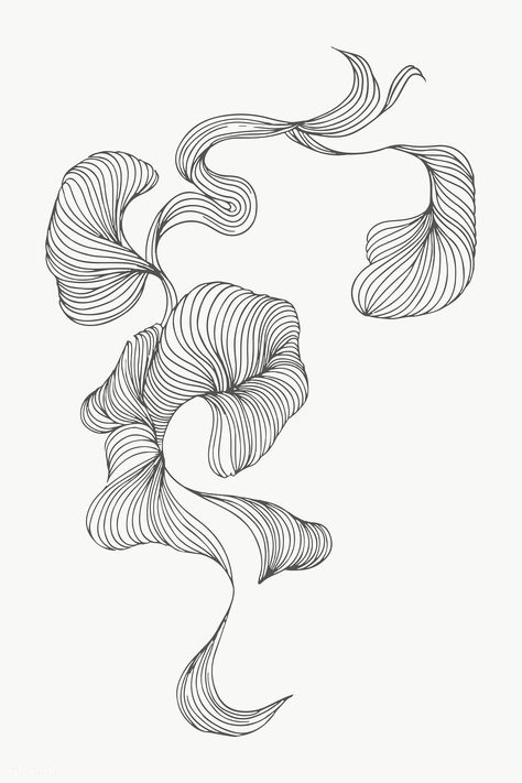 Line Pattern Art, Nature Line Art, Abstract Motif, Abstract Art Design, Seni Cat Air, Line Art Design, Abstract Line Art, Abstract Drawings, Art Abstrait