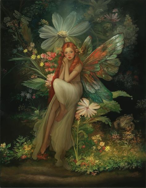 Annie Stegg, Walpapers Cute, Faery Art, Desain Buklet, Fairy Paintings, Fairy Illustration, Fantasy Magic, Fairy Pictures, Fairy Artwork