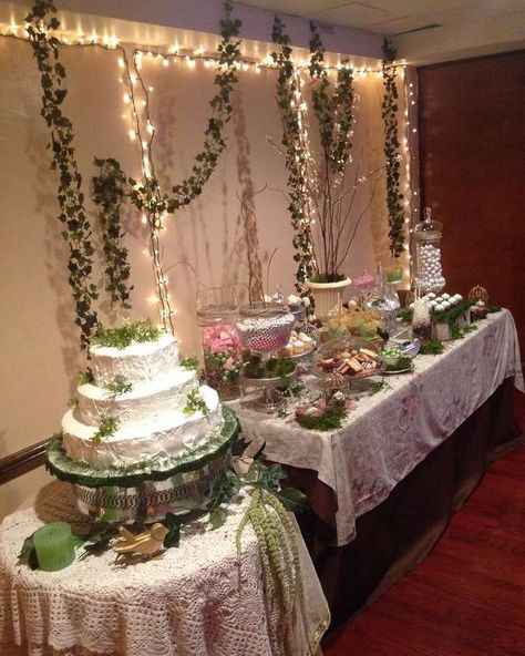 Sweet 16 Garden Theme, Cottage Core Sweet 16, Cottage Core Quince, Nature Sweet 16, Tinker Bell Sweet 16, Princess And The Frog Sweet 16 Party Decor, Fairy Sweet 16 Theme, Spring Quinceanera Theme, Princess And The Frog Quince Theme