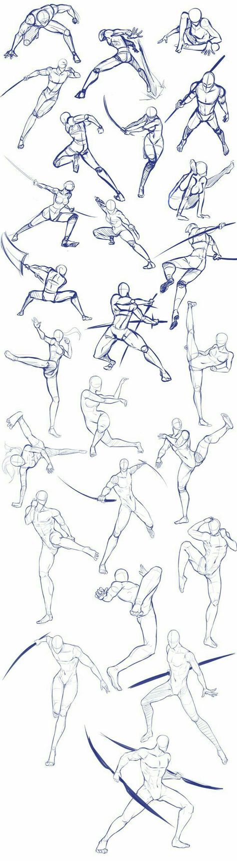 Battle poses Ink Drawings, Gambar Halloween, Art Bases, Výtvarné Reference, Drawing Body Poses, Siluete Umane, Body Reference Drawing, Gambar Figur, Tim Drake