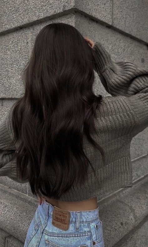 Speed Up Hair Growth, Haircare Aesthetic, Hair Mood Board, Vitamins For Hair, Thicker Stronger Hair, Brown Hair Looks, Stronger Hair, Long Healthy Hair, Girl With Brown Hair