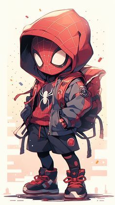 Spider Man Wallpaper, Wallpaper 8k, Chibi Marvel, Anime Wallpaper 1920x1080, High Quality Wallpaper, Quality Wallpaper, Spiderman Artwork, Swag Cartoon, Cool Anime Backgrounds