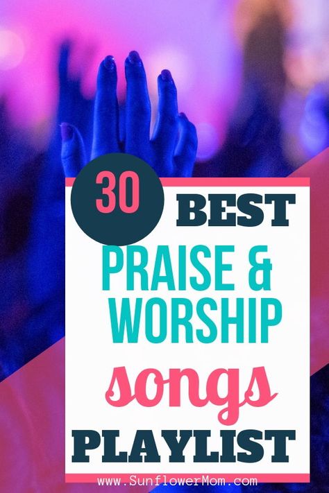 30 of the best praise and worship songs with videos. Plus a playlist with all 30 songs for you to play on repeat. #music #christian #jesus sunflowermom Christian Workout Songs, Worship Songs List, Christian Worship Songs, Christian Music Playlist, Download Gospel Music, Best Worship Songs, Worship Songs Lyrics, Bible Verse Memorization, Praise And Worship Music