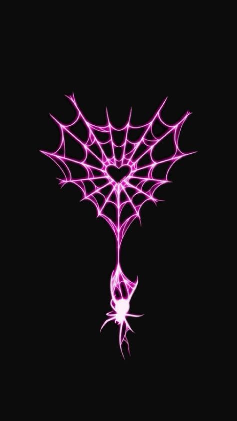 free wallpaper 𓃬 Spiderweb Heart, Word Tattoo Ideas, Iphone Wallpaper Violet, Marvel Phone Wallpaper, Pink And Black Wallpaper, Spiderman Girl, Android Wallpaper Art, Image Spiderman, Word Tattoo