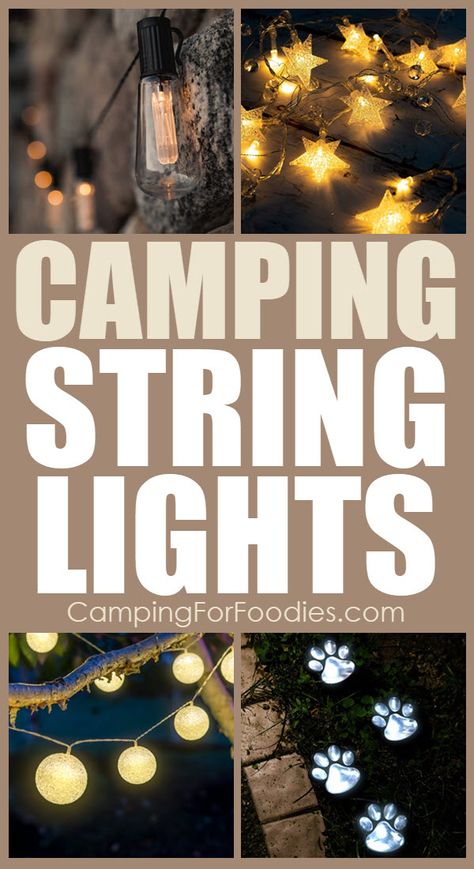 Indoor Camping Decoration Ideas, Solar Camping Lights, Farm Camping Ideas, Camping Solar Lights, Tent Lights Camping, Camping Lighting Ideas, Outdoor Camping Lights, Decorating Campsite Ideas, Camping Outdoor Decor