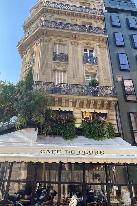 France Apartment Exterior, New York City Exterior, Cafe With Apartment Above Exterior, Nyc Building Exterior, Bakery Apartment Exterior, French Cafe Exterior Design, Fancy Apartment Exterior, Nyc Cafe Exterior, City Cafe Exterior