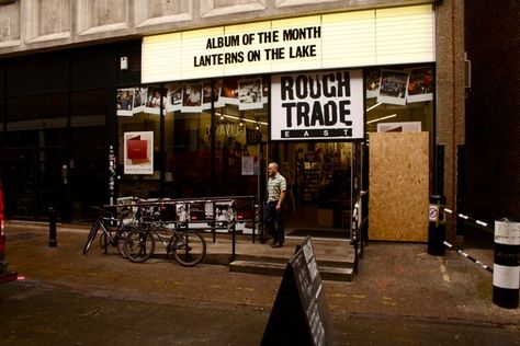 Rough Trade East - Dray Walk  91 Brick Lane - London:  020 7392 7788 Lanterns, London, Record Stores, Rough Trade, Brick Lane, Record Store, Broadway Shows, Lake