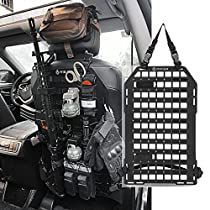 Check this out! Seat Back Organizer, Overland Gear, Molle Accessories, Tactical Truck, Tactical Pouches, Truck Tent, Molle System, Tactical Gear Loadout, Car Seat Organizer