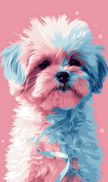 Premium Photo | Maltese in a Charming Pose Wearing a Holographic Collar Past Creative Animal Background Collage Art Wildlife Collage, Background Collage, Business Card Maker, Pop Art Style, Poster Invitation, Card Banner, Art Unique, Cartoon Clip Art, Unique Animals