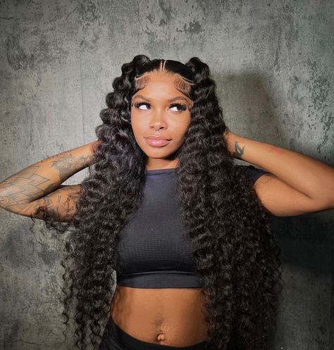 All Posts • Instagram Deep Wave Wigs For Black Women, Deep Wave Wig With Color Highlights, Up Down Hairstyles Weave Half Up Curly, Deepwave Frontal Hairstyles Half Up, Las Vegas Hairstyles, Wigs Hairstyles For Black Women, Different Wig Hairstyles, Lace Front Styles, Lace Wigs Styles