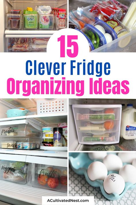 Fridge Organization Leftovers, Cheap Refrigerator Organization, Organize A Refrigerator, Produce Drawer Organization, Apartment Fridge Organization Ideas, Ikea Refrigerator Organization, Organizing Condiments In Fridge, Stocking Refrigerator Ideas, Organizing My Refrigerator