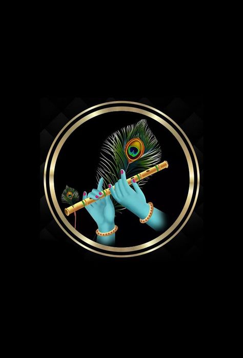 Radhakrishna Name Logo, Krishna Black Wallpaper Hd, Lord Krishna Images For Dp, Radhe Krishna Instagram Highlight Cover, Krishna Dp For Instagram, Morpich Image, Morpankh Wallpaper, Kanha Wallpaper, Mor Pankh Background