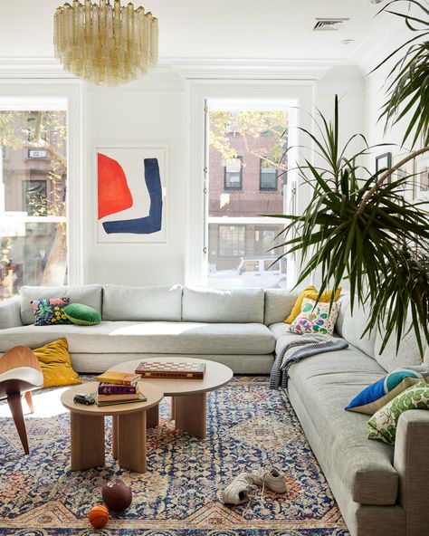 Our Brooklyn Family Home, Six Years Later | Cup of Jo Dining Room Wall Color, Brooklyn Home, Sectional Sofas Living Room, Cup Of Jo, Living Room Essentials, Kitchen Wall Colors, Bedroom Wall Colors, Sofa Frame, Lulu And Georgia