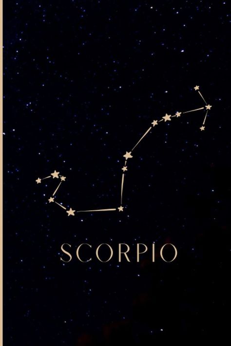 Scorpio is the eighth astrological sign in the zodiac Paperback Journal 120 Pages Fully Lined Celebrate the Scorpio in your life Scorpio Constellation, Astrology Scorpio, The Scorpio, Scorpio Zodiac Facts, Water Signs, Astrological Sign, Scorpio Zodiac, Journals & Planners, Animal Posters