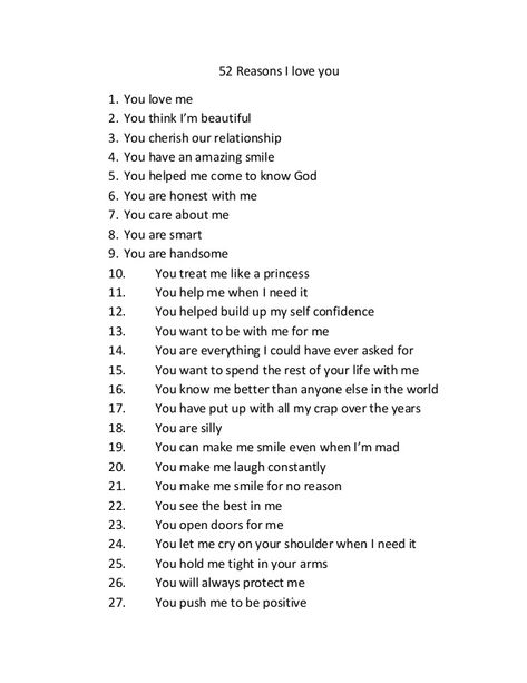 52 reasons i love you 52 Reasons Why I Love You, 100 Reasons Why I Love You, 365 Jar, 52 Reasons, Love You Boyfriend, Open When Letters, Reasons I Love You, Ideas For Gifts, Reasons Why I Love You