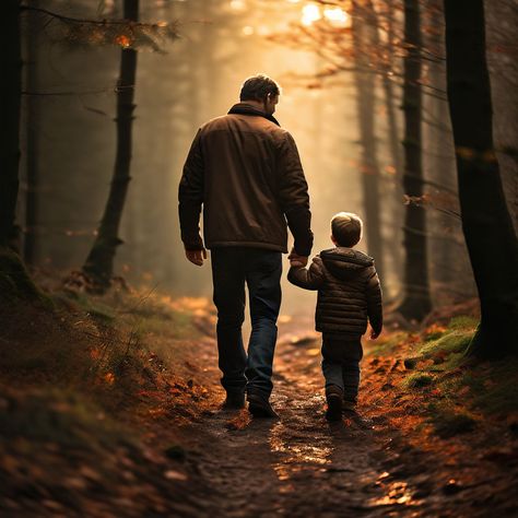 Playground - Father and son child strolled back in woods. Son Father Photography, Son And Father Photography, Father And Son Images, Father And Son Pictures, Father And Son Art, Father And Son Photography, Dad Son Photography, Father Son Pictures, Father Son Photography