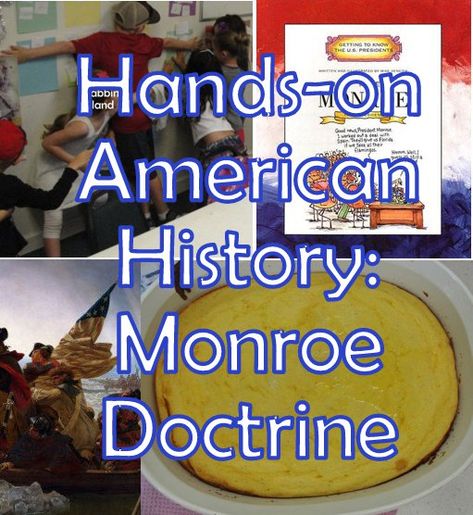 Monroe Doctrine Lesson for Kids History Notebook, Monroe Doctrine, Teaching Government, Cc Cycle 3, American History Lessons, Classical Conversations, Halloween Party Diy, Cycle 3, After School Program