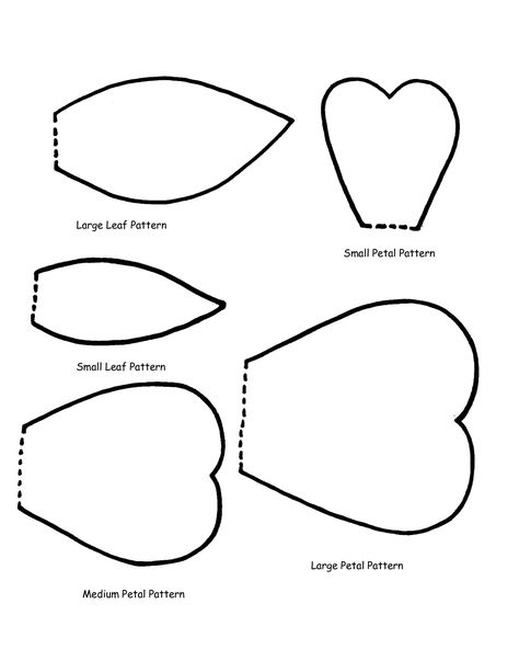 Printable Flower Petal Template Pattern Poppy Template, Flower Templates Printable Free, Petal Template, Paper Flower Printable Templates, Felt Flower Template, Felt Flowers Patterns, Flower Petal Template, Flower Templates Printable, Săpunuri Handmade