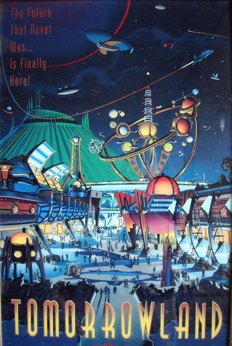 50s Futurism Aesthetic, Futuristic 50s Retro Futurism, Atom Punk Retro Futurism, 50s Retro Futurism, Tomorrowland Poster, 50s Futurism, Retro Future Aesthetic, Retro Futurism Poster, Retro Futurism Atompunk