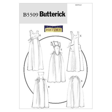 Butterick Patterns B5509 All Sizes Aprons , Pack of 1, White Butterick Patterns http://www.amazon.co.uk/dp/B004YSDFVU/ref=cm_sw_r_pi_dp_2aBOub0V5HNE5 Molde, Cobbler Aprons, Envelope Pattern, Apron Sewing Pattern, Waist Apron, Sewing Aprons, Techniques Couture, Butterick Pattern, Costume Patterns